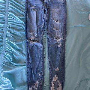 American Eagle Outfitters girls, super stretch, jeans size 8